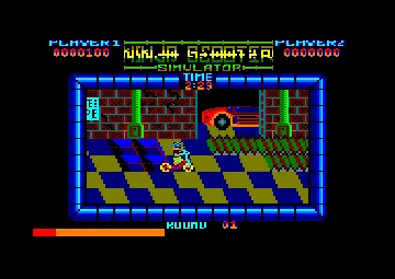 Ninja Scooter Simulator (UK) (1987) screen shot game playing